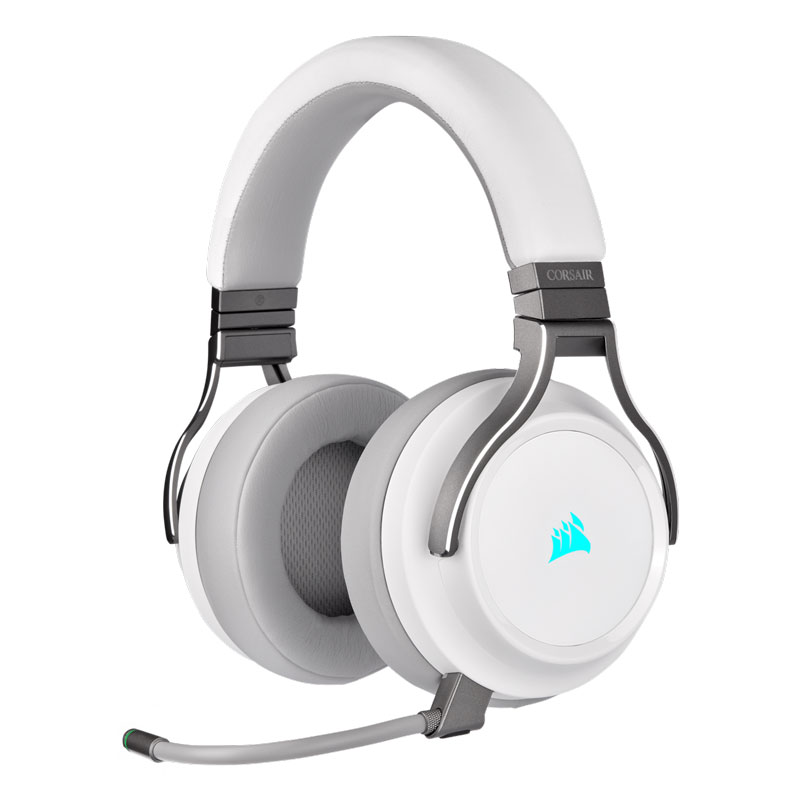 Gaming Headset Corsair Virtuoso RGB Wireless White